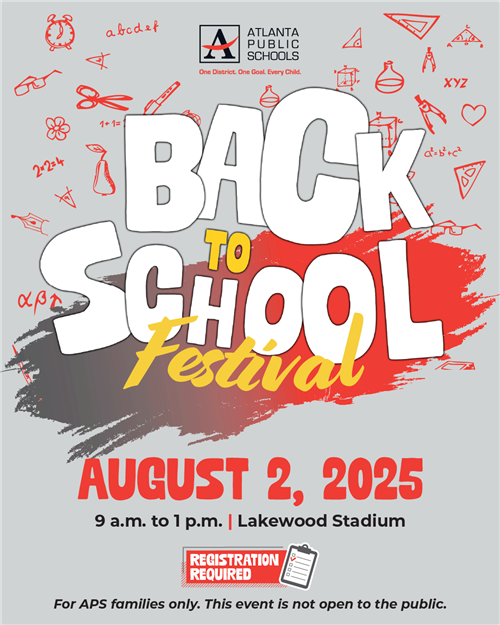 Back to School Festival Registration is required. 